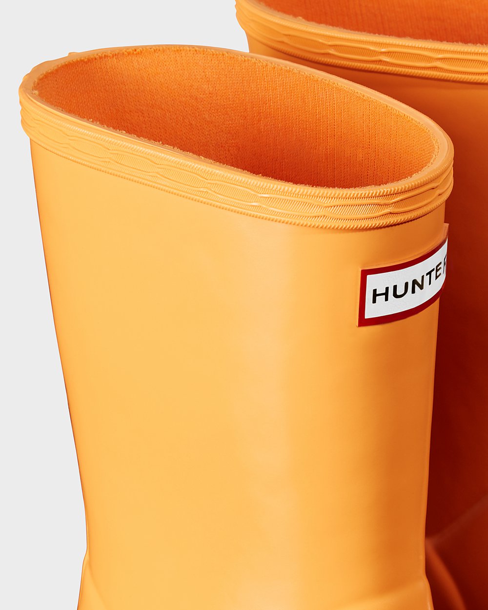 Gummistövlar Barn - Hunter Original First Classic Gloss - Orange - 037281-KTR